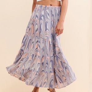Lusana maxi skirt